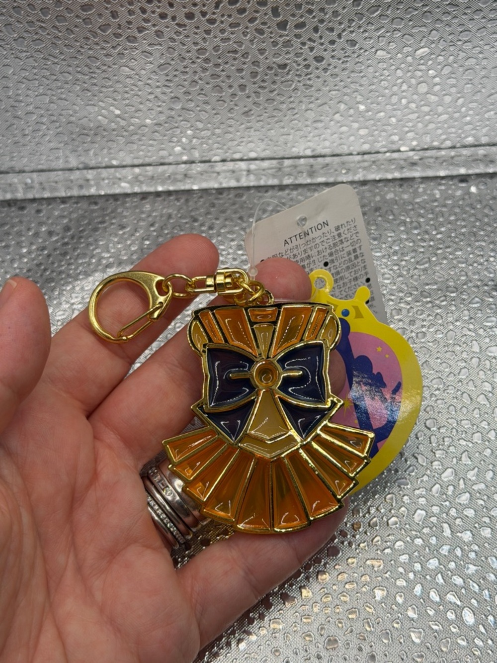 2018 Sailor Venus Princess One Spoon Stained Glass Bag Charm/Keychain/Trinket